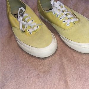 Yellow Vans Sneakers